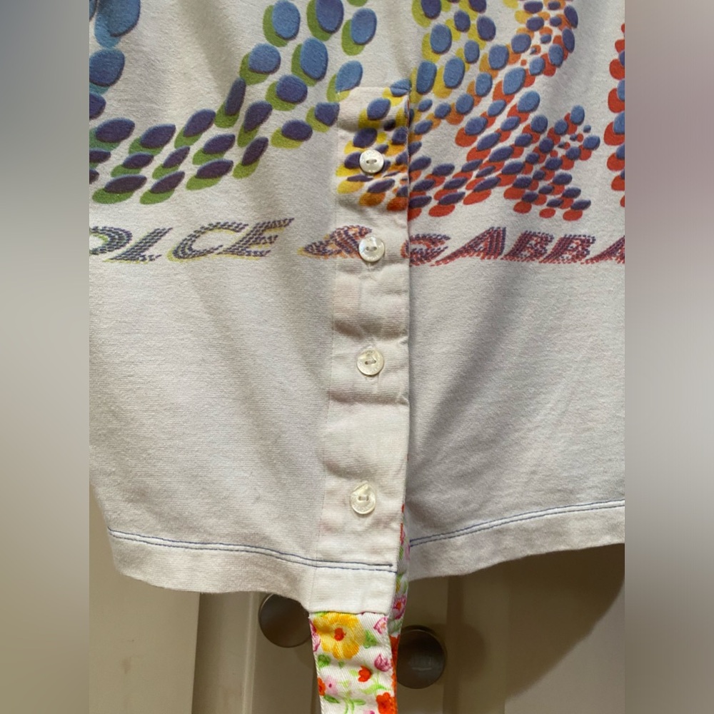 D&G Multicolor Short Sleeve Tee - Picture 11 of 13